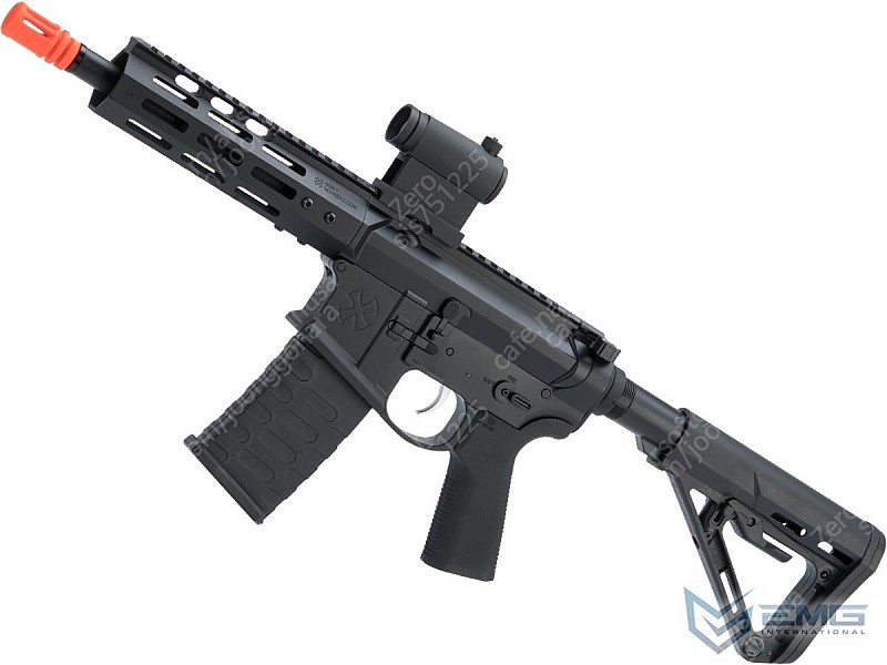 EMG NOVESKE Gen 4 w/ eSilverEdge SDU2.0 Gearbox Airsoft AEG Training Rifle (Model: Pistol / Black)