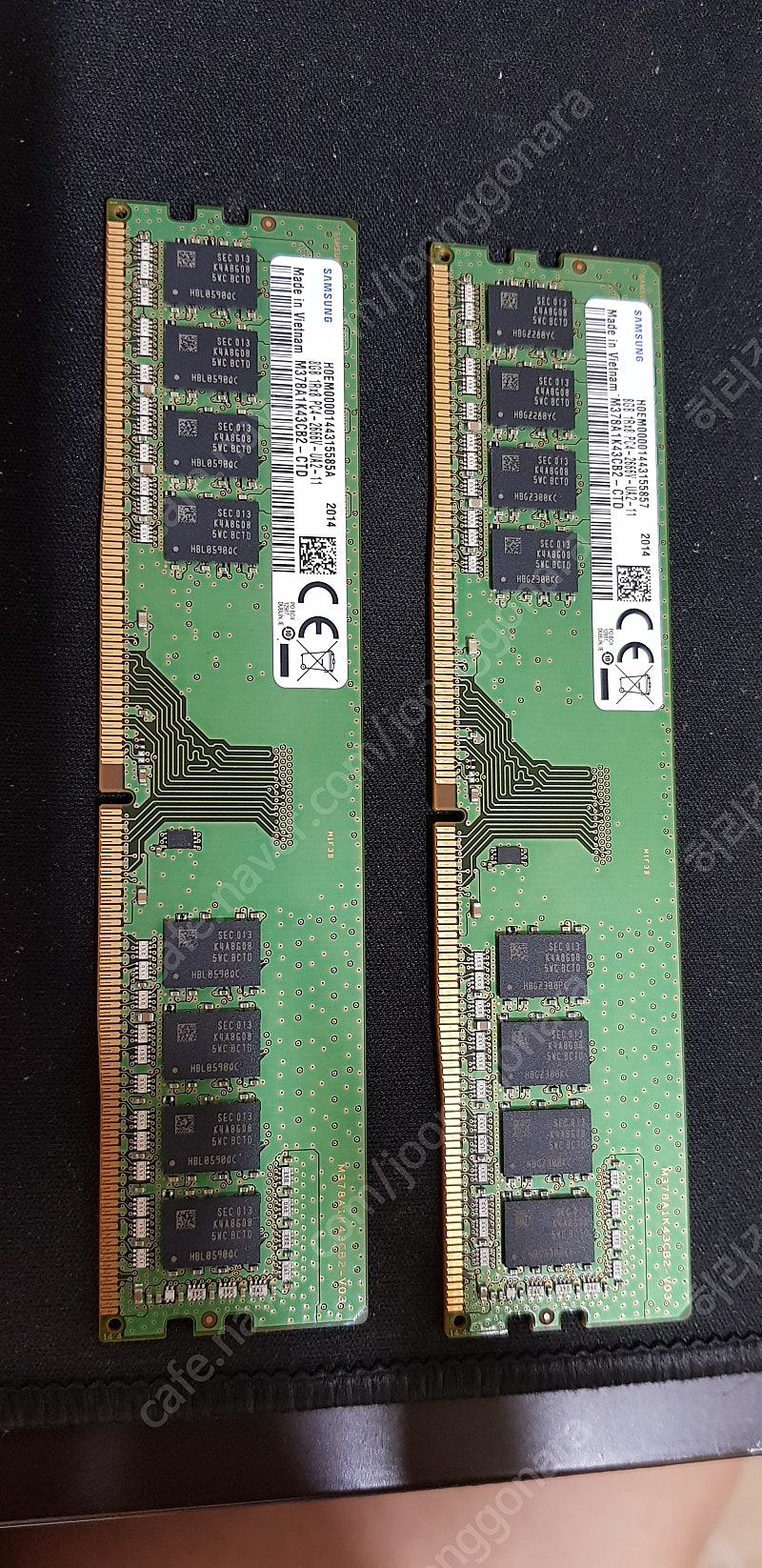 삼성 DDR-4 2666 8gb x 2 팝니다