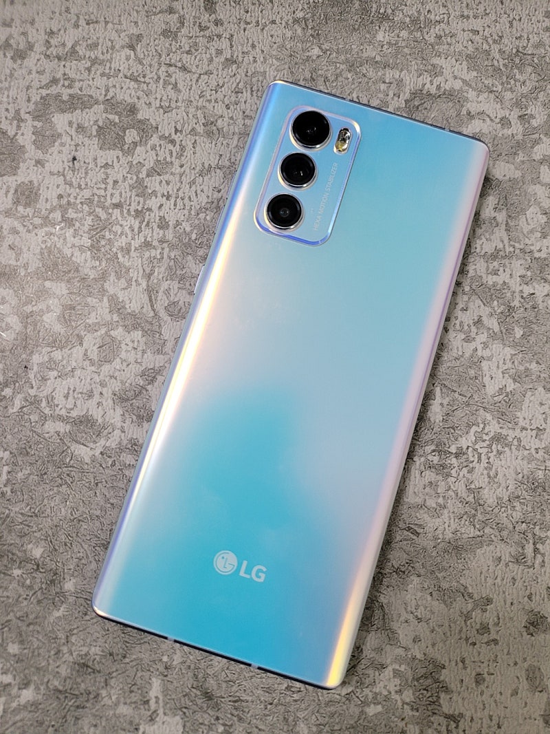 LG 윙 블루색상 S급 2021년 첫개통 최상급 37만원판매