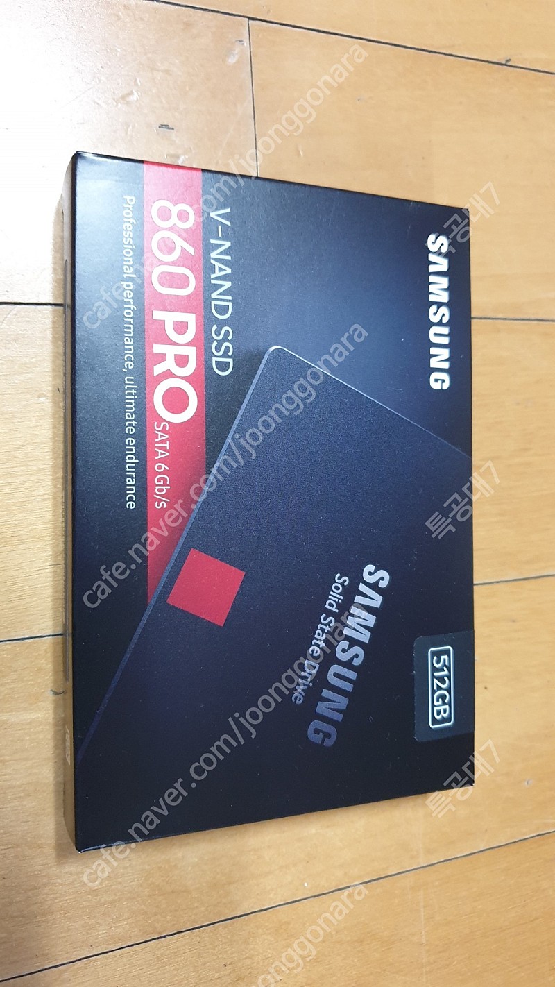 SSD 860 PRO(MLC) 512G & WD 블루 HDD 2TB