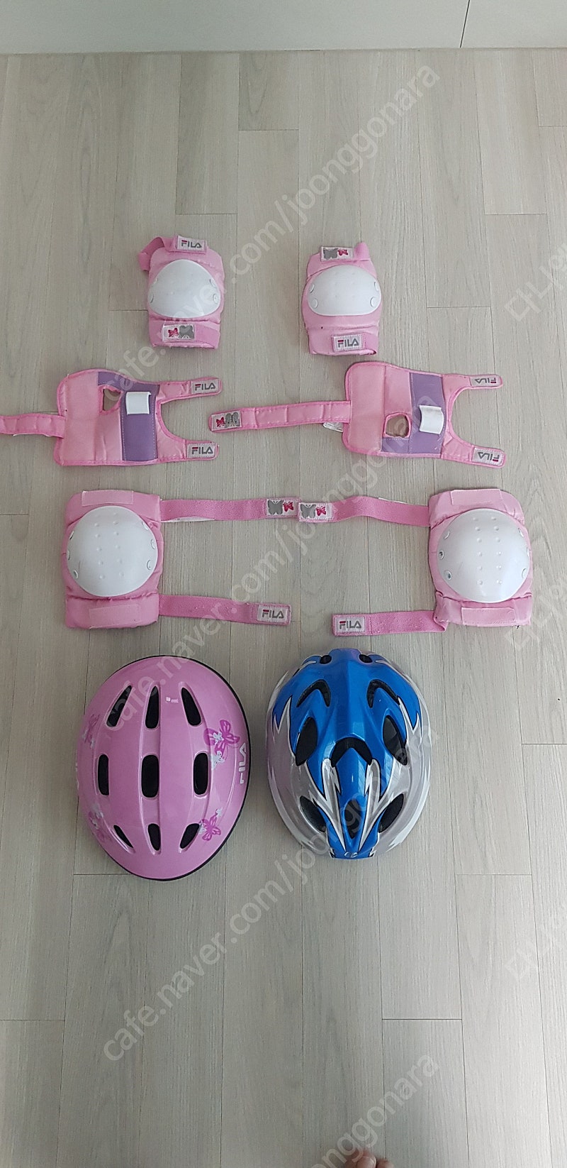 아동용 자전거 헬멧 2개 자전거 보호장비