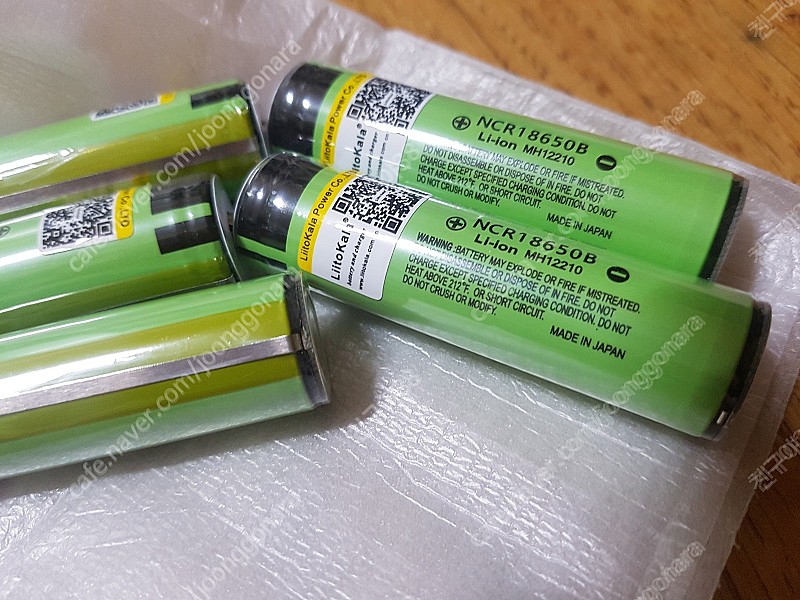 18650 리튬 충전지 배터리 ﻿LiitoKala 보호회로 NCR18650B 3400ma﻿h 여러가지 판매합니다.