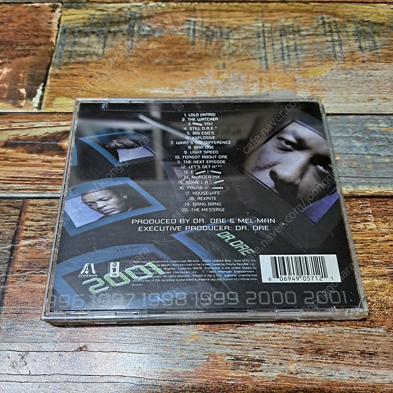 닥터 드레 dr.dre DMX cd--2
