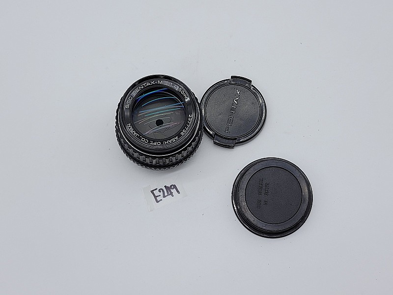 펜탁스 MF 50mm SMC PENTAX-M 수동렌즈 단렌즈 표준렌즈 E249