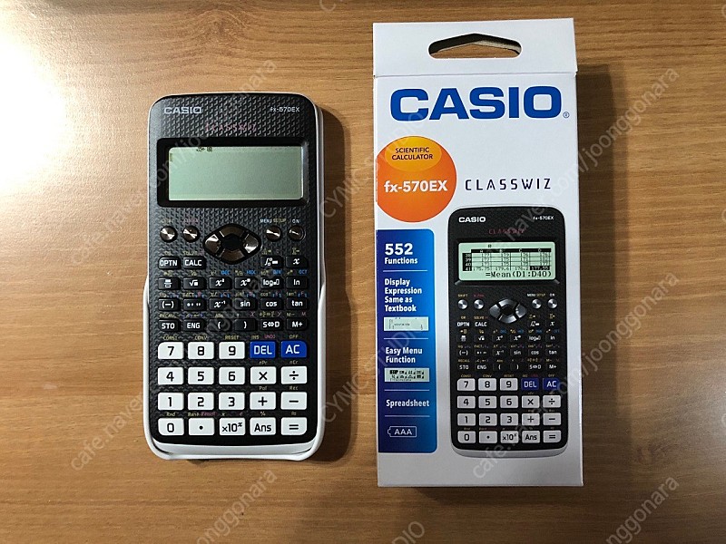 카시오 CASIO 공학용 계산기 FX-570EX 신품급