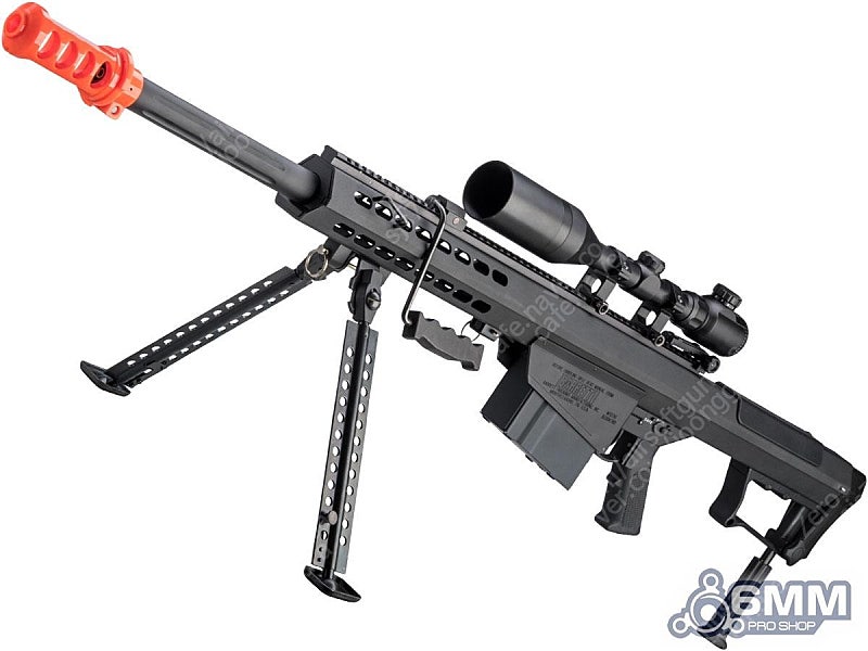 6mmProShop Barrett Licensed M107A1 Gen2 Long Range Airsoft AEG Sniper Rifle