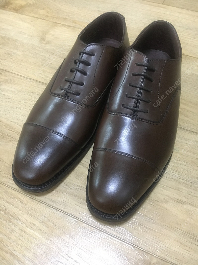 [새상품] Loake 로크 알드위치 스트레이트팁 다크브라운 uk 7