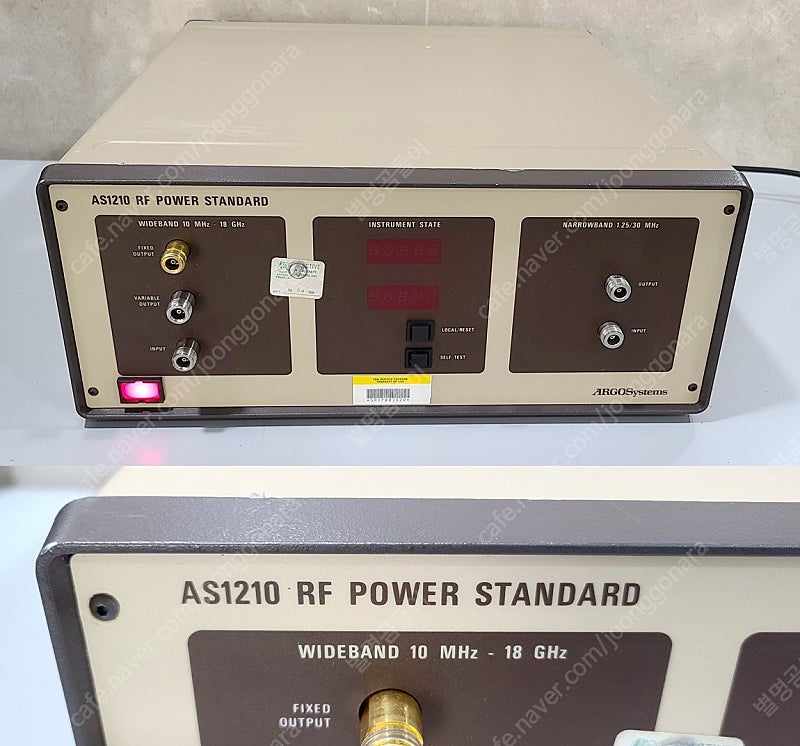 AS1210 RF power standard
