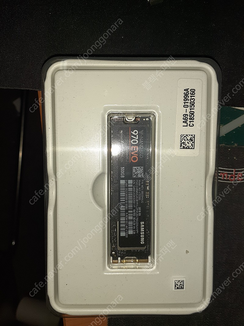 삼성 NVMe M.2 SSD 970 EVO 500GB