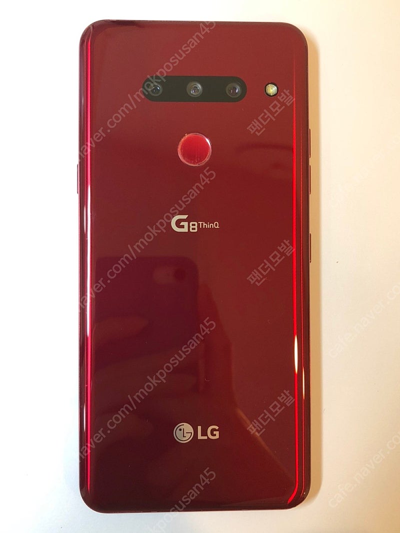 13534 LG G8 ThinQ (G820) 128기가 레드 정상해지 / 수원