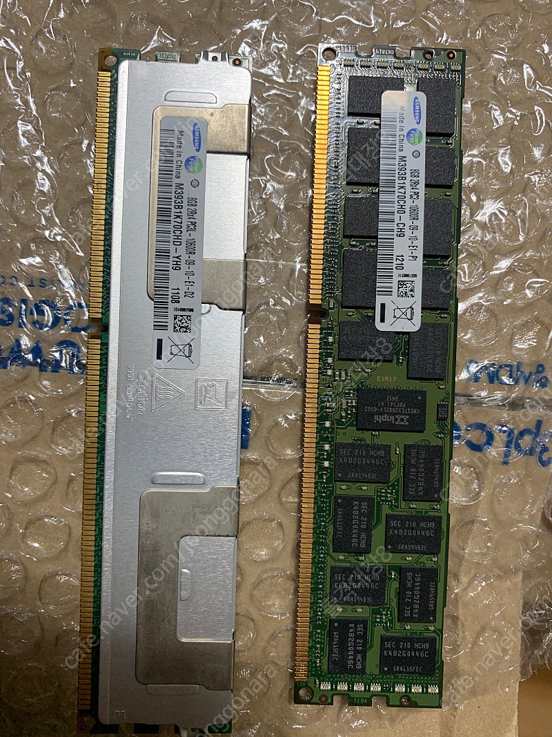 Ram 램 ddr3 8g 서버용 10개 개당15000