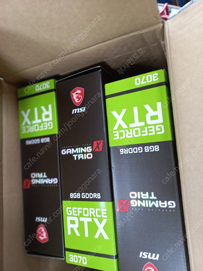 그래픽카드 msi rtx 3070 트리오 팝니다