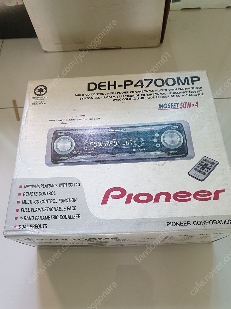 [최저가] Pioneer DEH-P4700 MP 카오디오 , 영업종료로 인한 처분