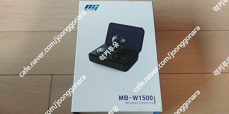 엠지텍 MB-W1500 블루투스 이어폰 새상품