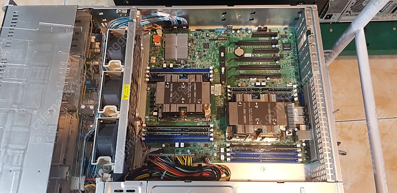 [판매] supermicro sever 제온 골드 6154 * 2EA / 블레이드 서버 4노드 / E3-1270 V6