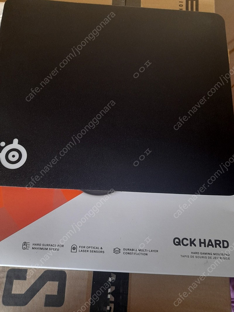 스틸시리즈 QcK Hard Pad 게이밍 마우스패드(정품)