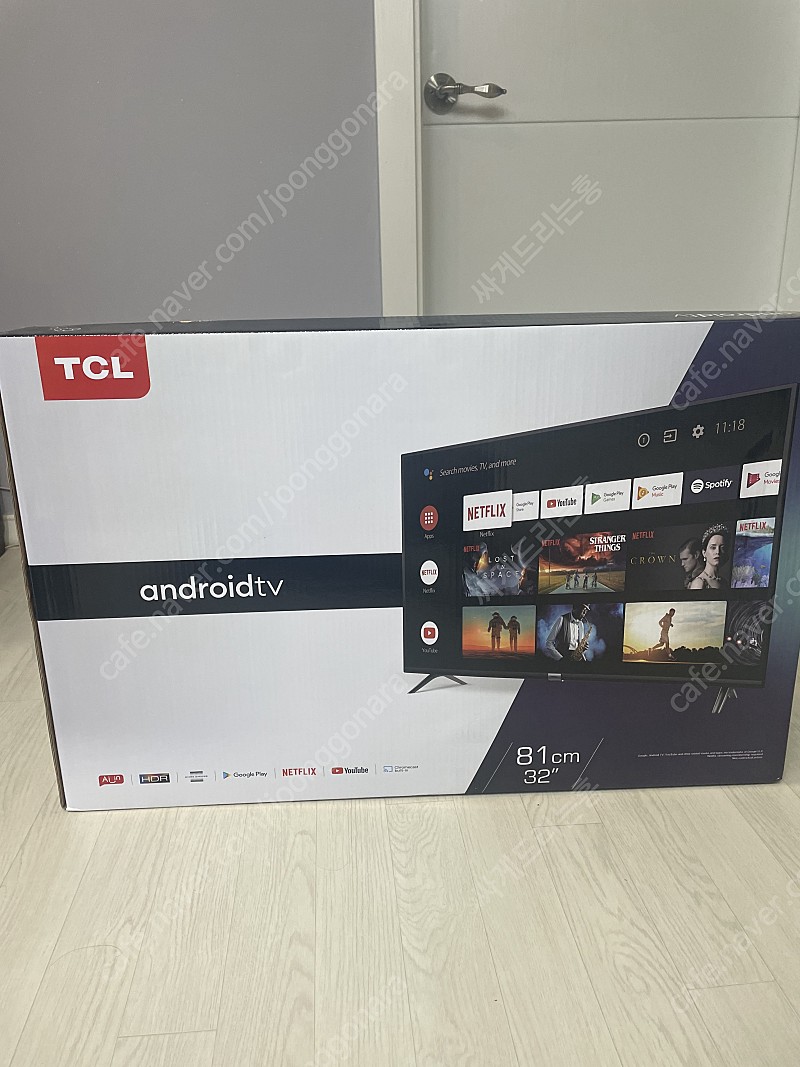 tcl android TV(32s6) 팝니다
