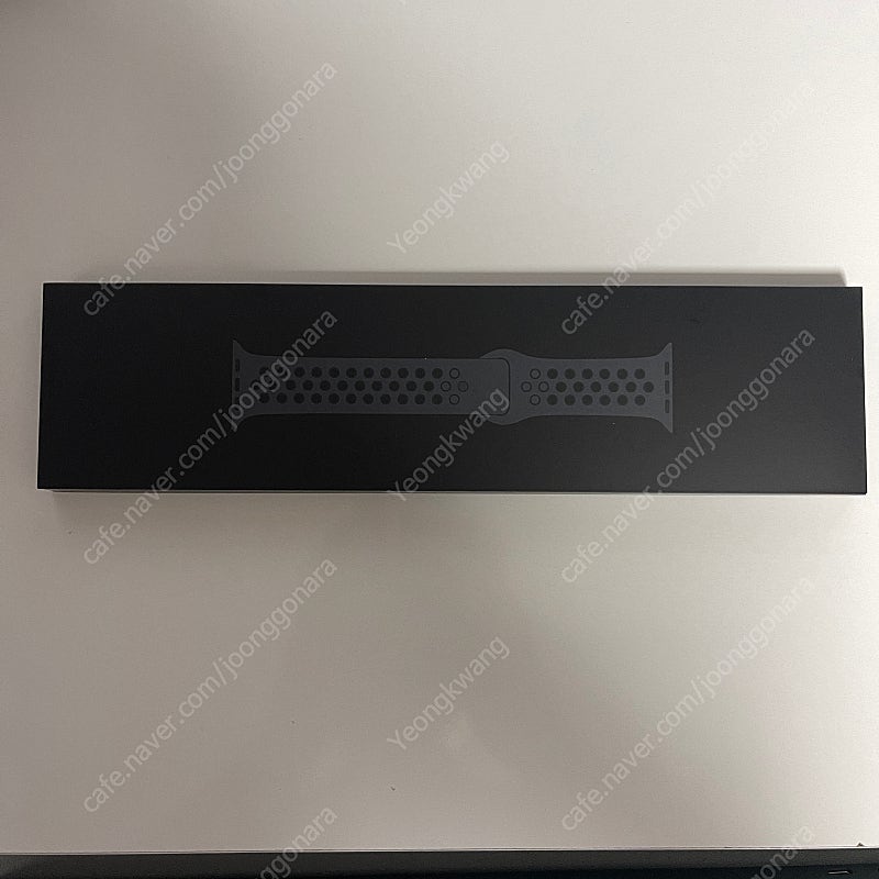 애플워치 나이키 스포츠 밴드 안트라사이트 블랙 미개봉 새제품 38mm&40mm 정품 판매