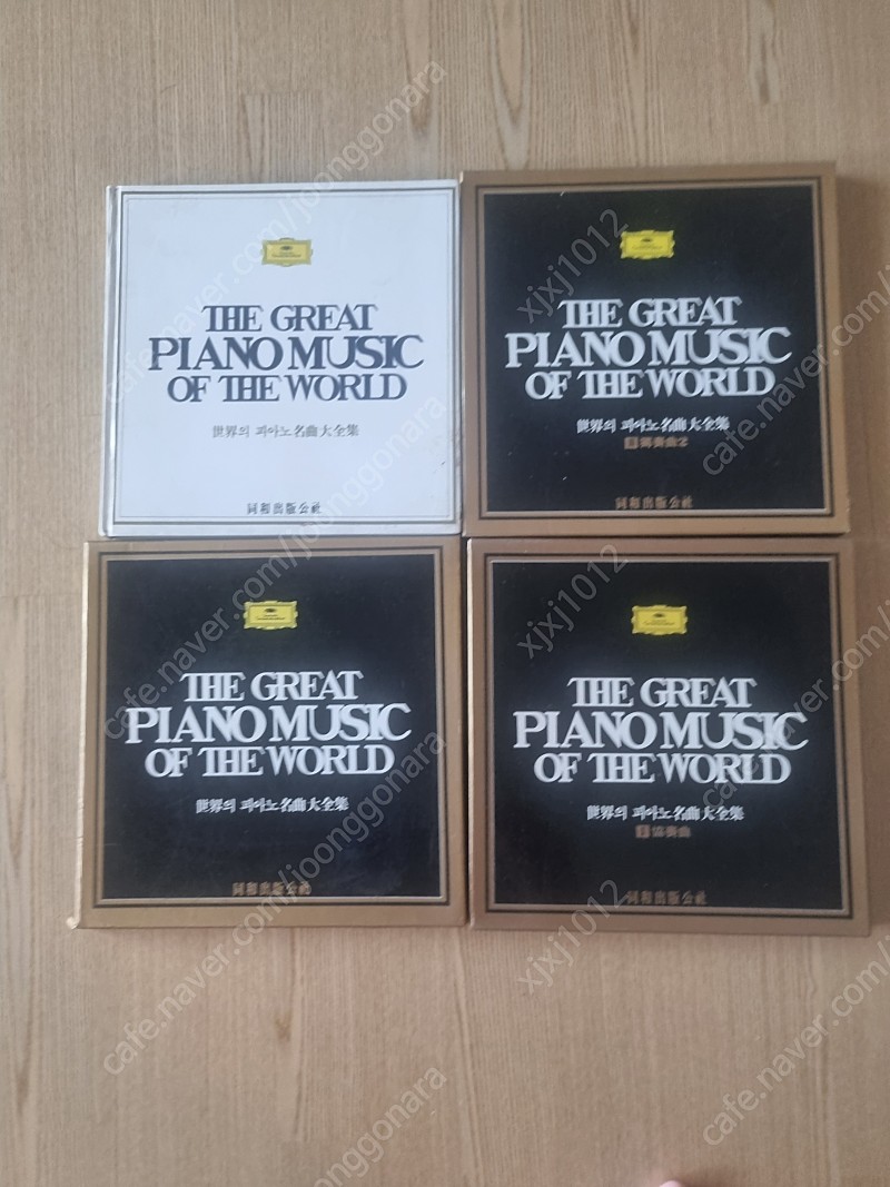 세계의 피아노 명곡대전집 (성음사) 카세트 테이프