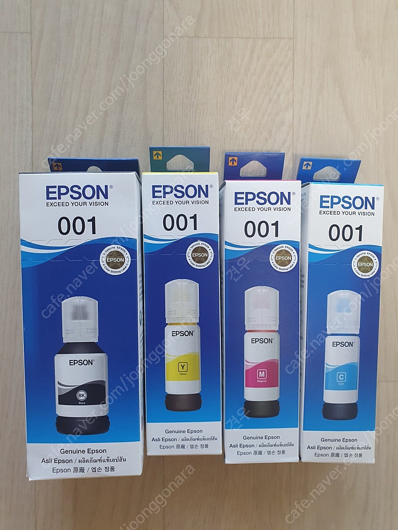 Epson 001 잉크 세트팔아요.