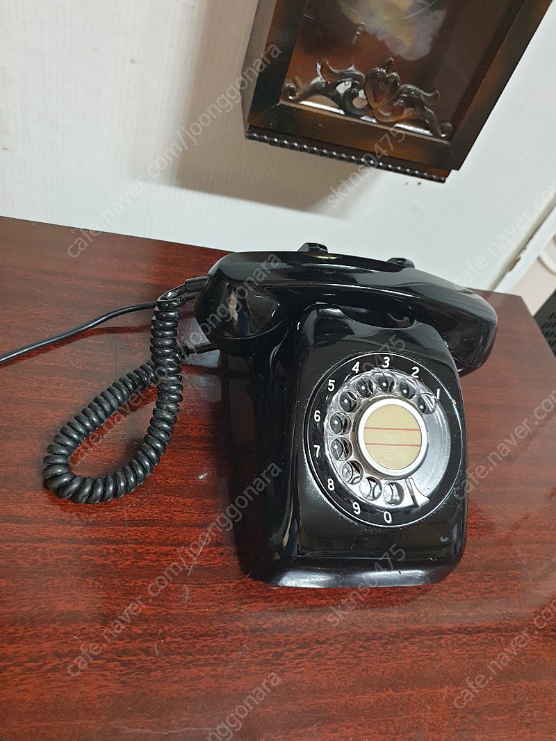 상태 최상의 옛 다이얼 전화기(80년대,일본)