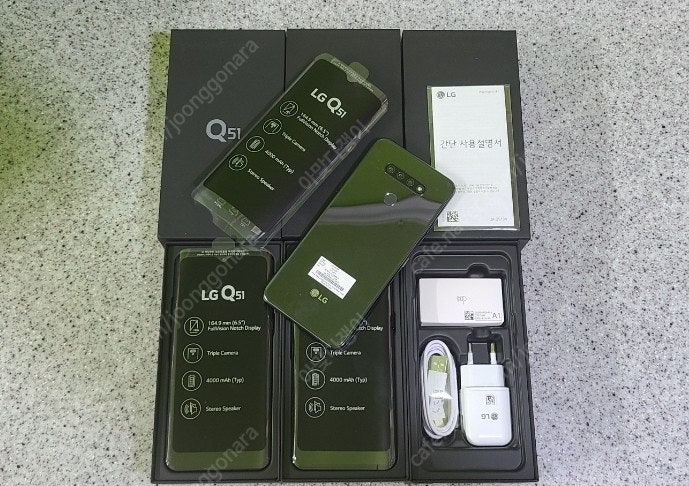 LG Q51 블랙/새상품급/9만