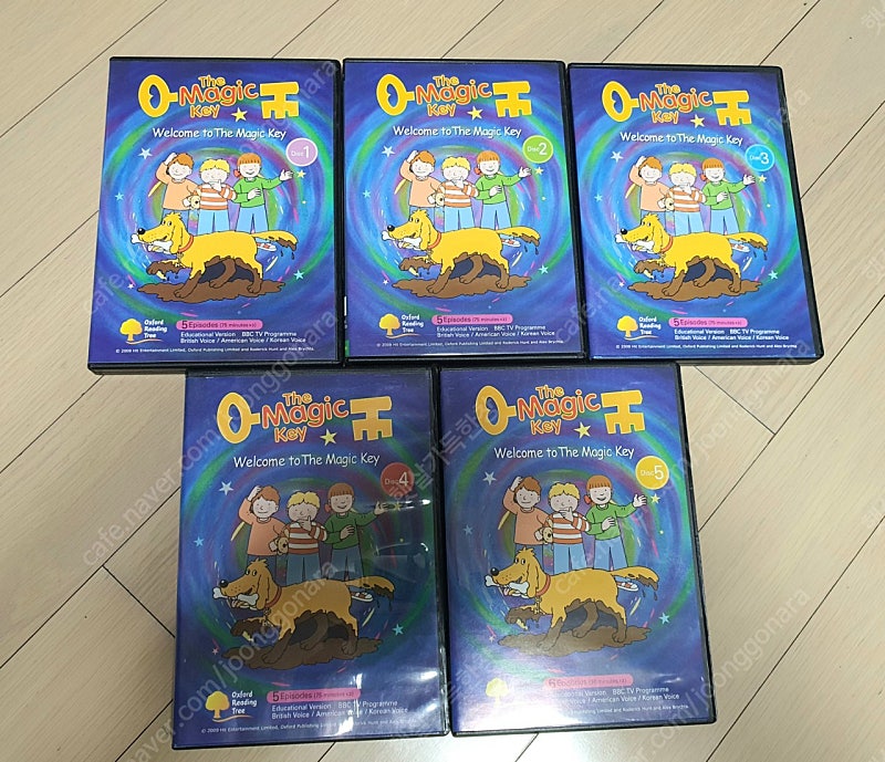 ORT MAGIC KEY 옥스포드리딩트리 매직키 DVD 5세트