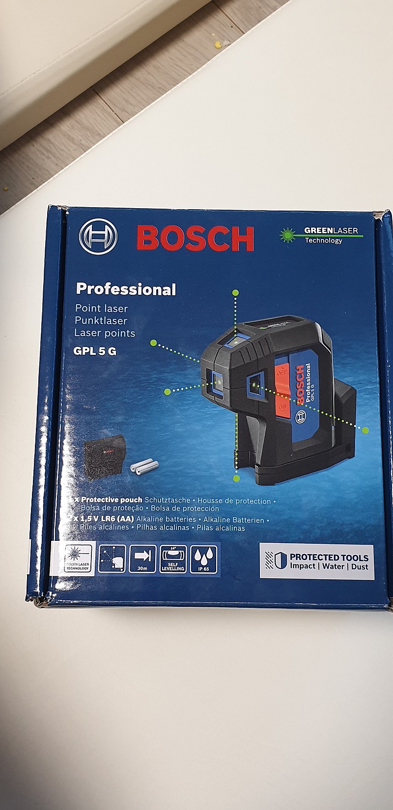 보쉬 신형 레이져 포인트 레벨기 GPL 5 G