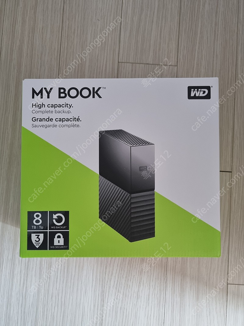 Wd mybook 8tb 팝니다