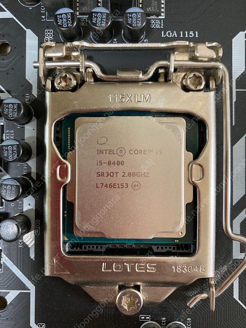 i5 8400 + h310보드. 셋으로 팝니다.