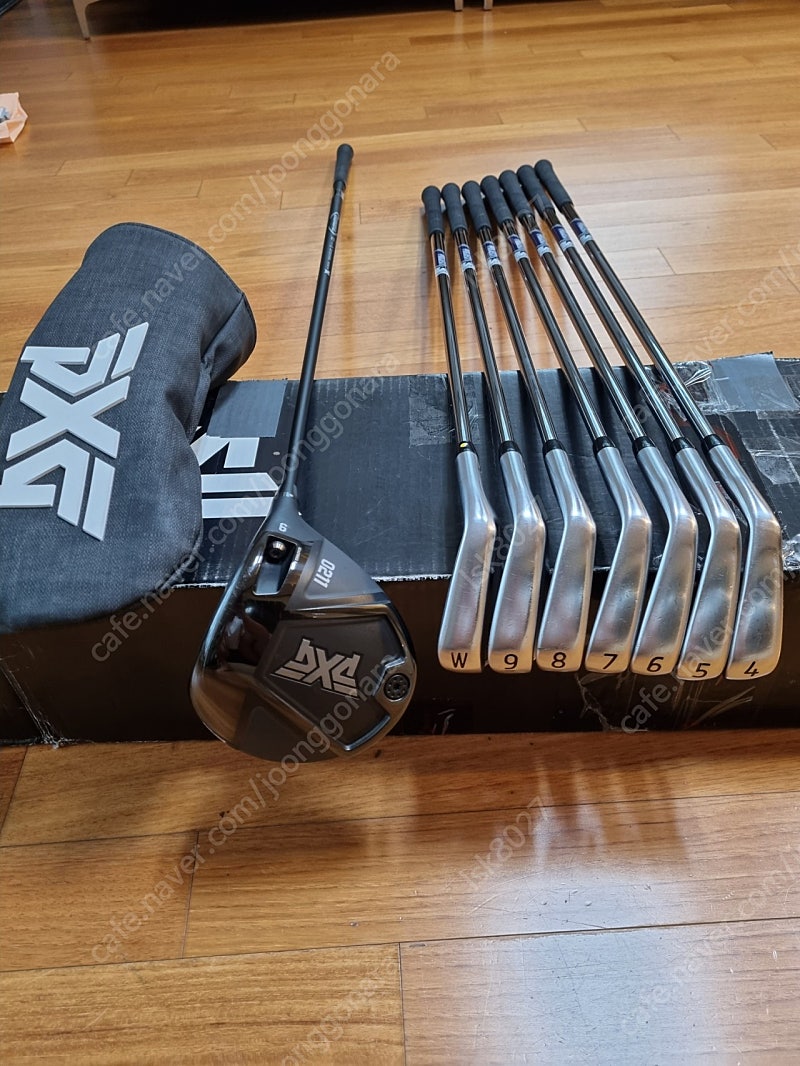 pxg 0211드라이버, 4~w 7아이언 골프채 팔아요 인천 155만