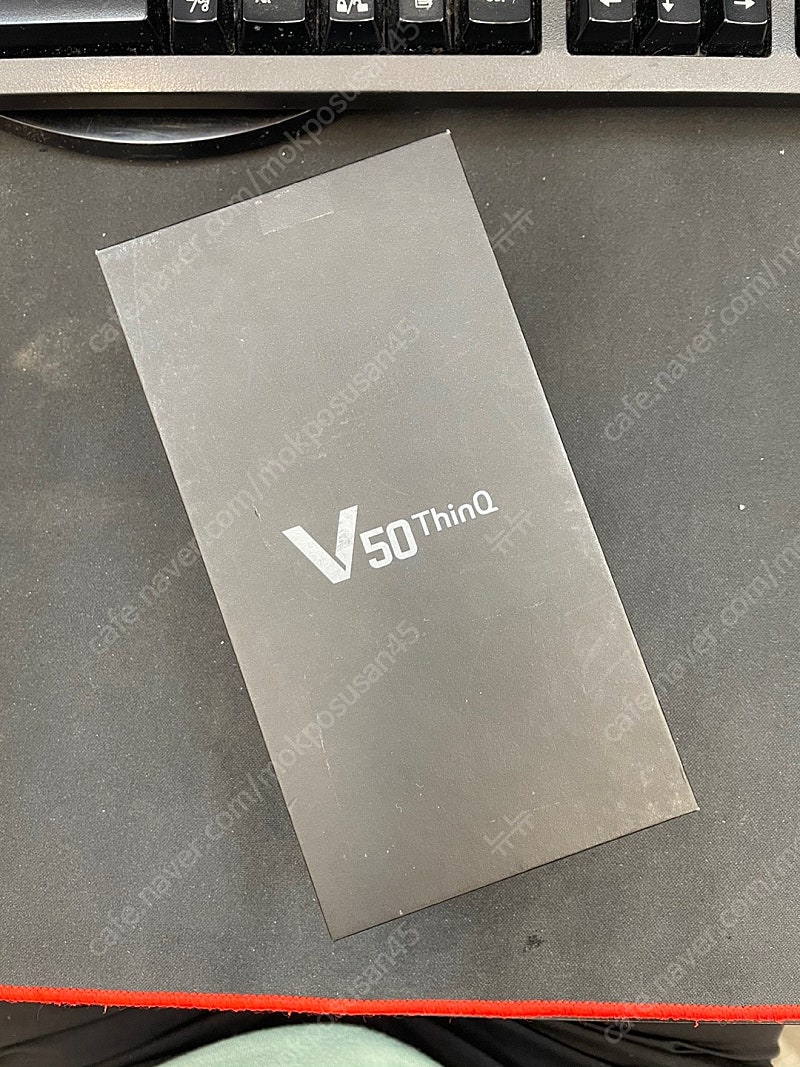 LG V50 ThinQ 128GB 블랙 20년 개통 풀박스 22만원 판매합니다.