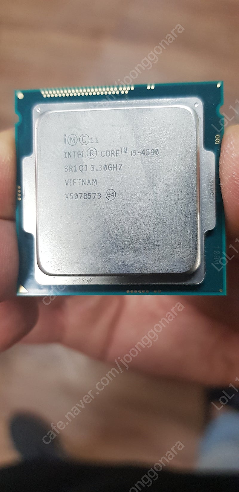 #인텔정품 하스웰 CPU i5-4590 + H81 셋트로 싸게 팔사요