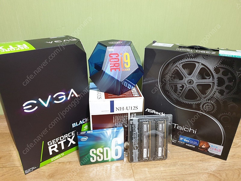 I9 9900k 32g 2080ti 커스텀수냉본체