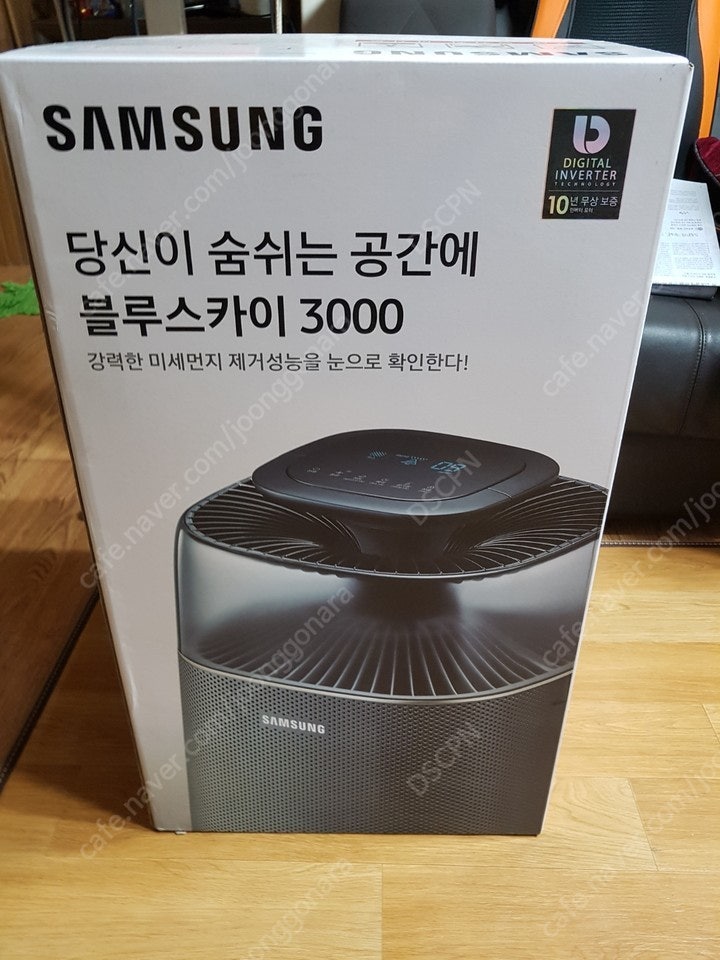 [미개봉 새제품] 삼성전자 블루스카이 공기청정기 AX40N3030WMD 128,000원