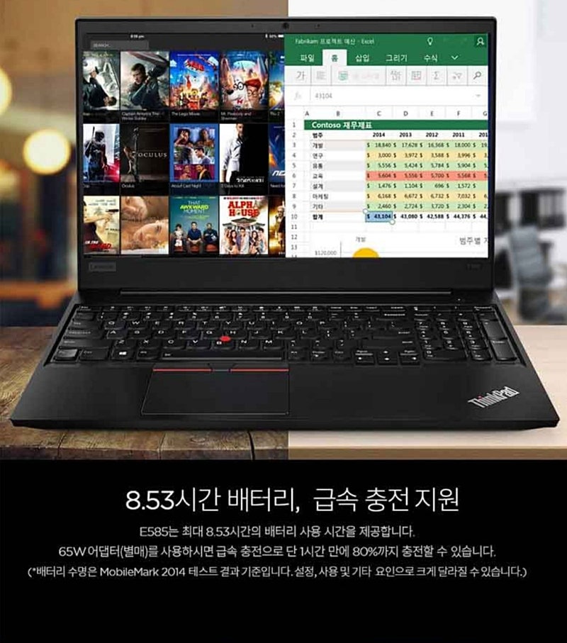 레노버 ThinkPad 노트북 E585-KD