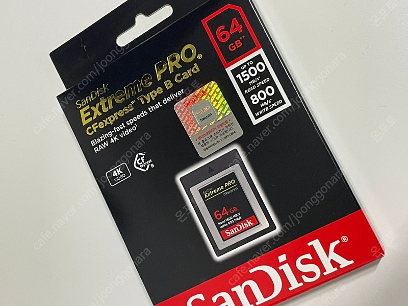 샌디스크 CFexpress 64GB