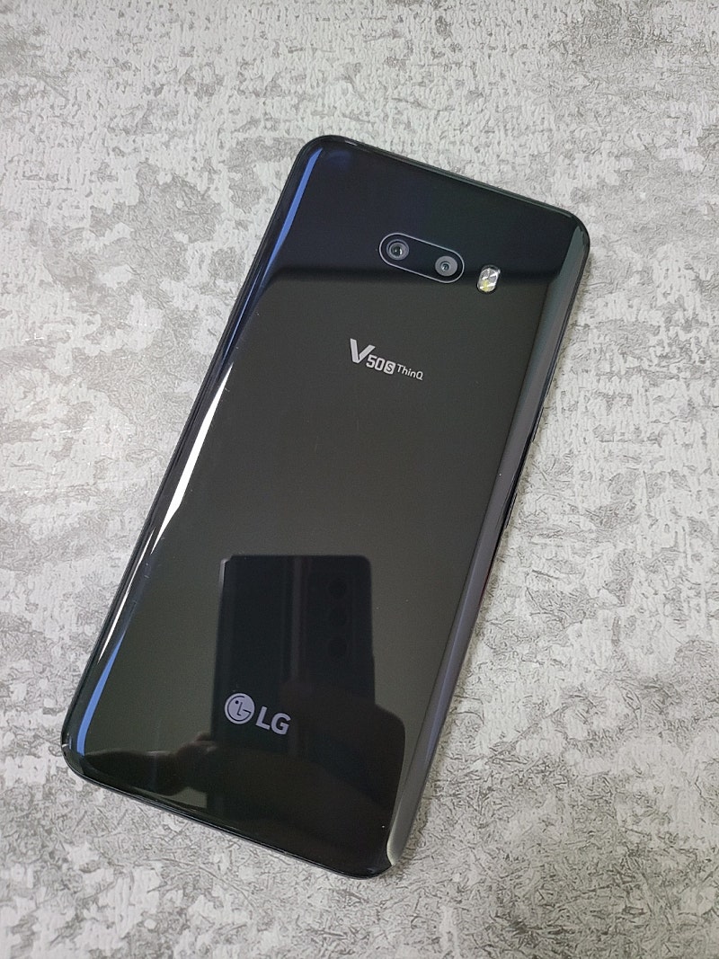 LGV50S 2020년 9월첫개통 잔상없는 공기계 19만원