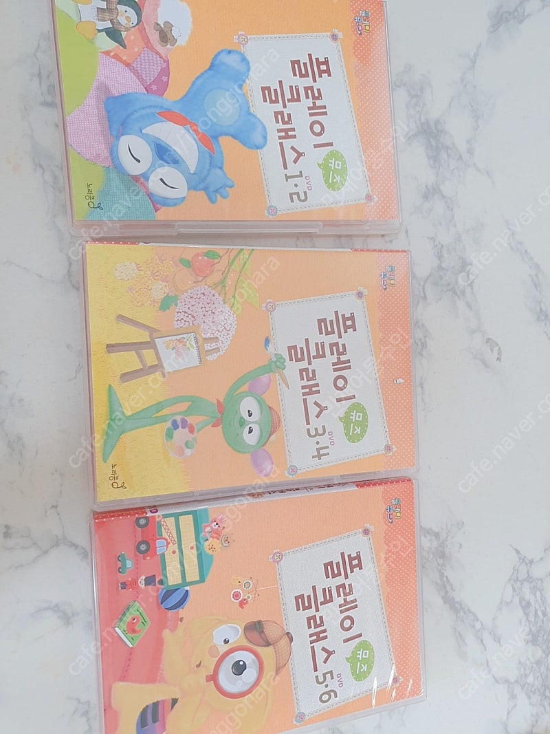 웅진)플레이뮤즈DVD 6장