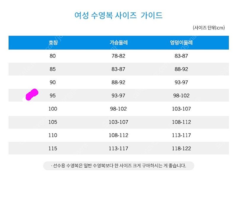 아레나 여성실내수영복(신상) 팔아요~