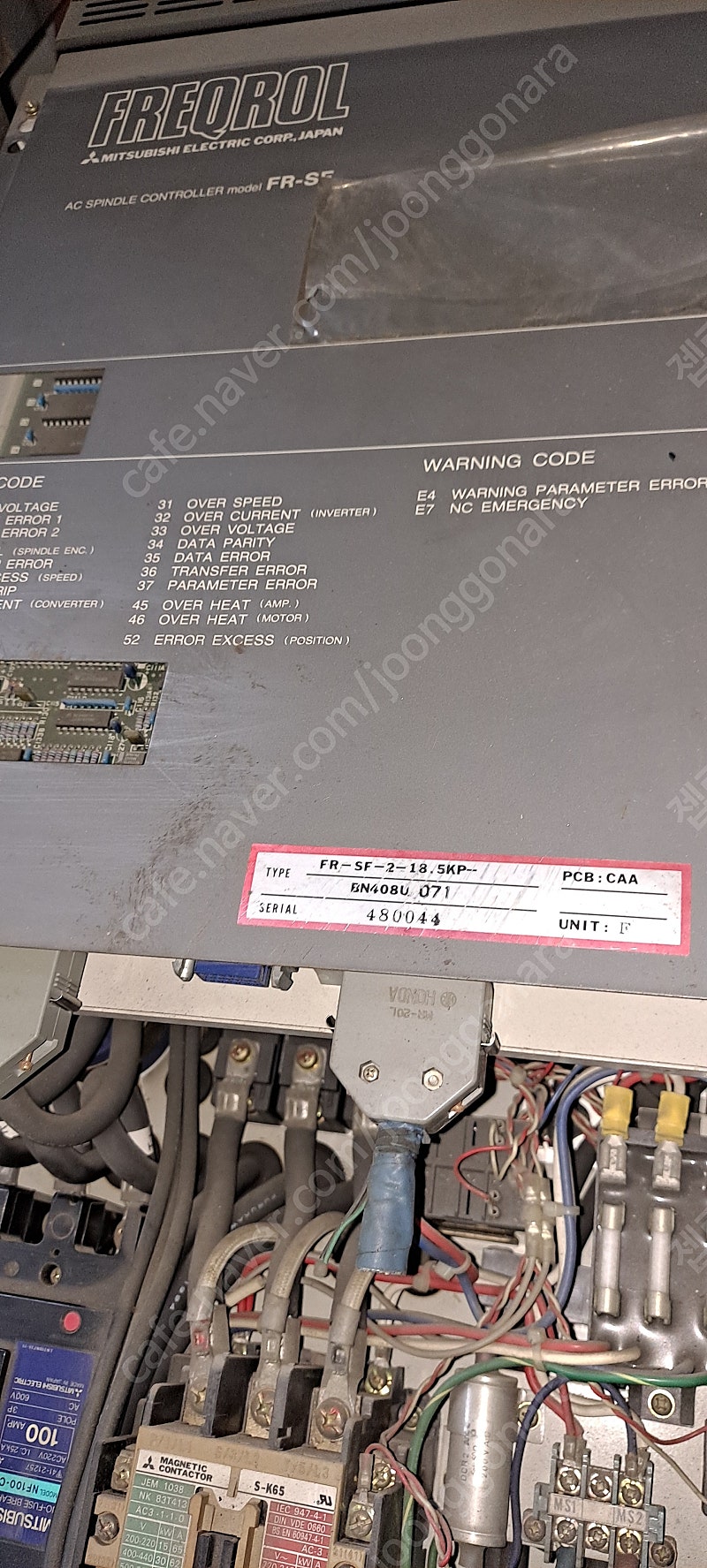 미츠비시 스핀들 컨트롤러 (AC Spindle controller) 판매합니다.