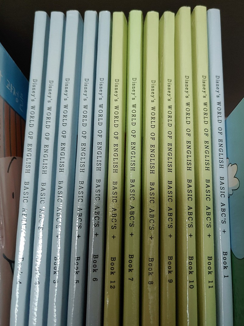디즈니월드패밀리잉글리쉬 책제본12권