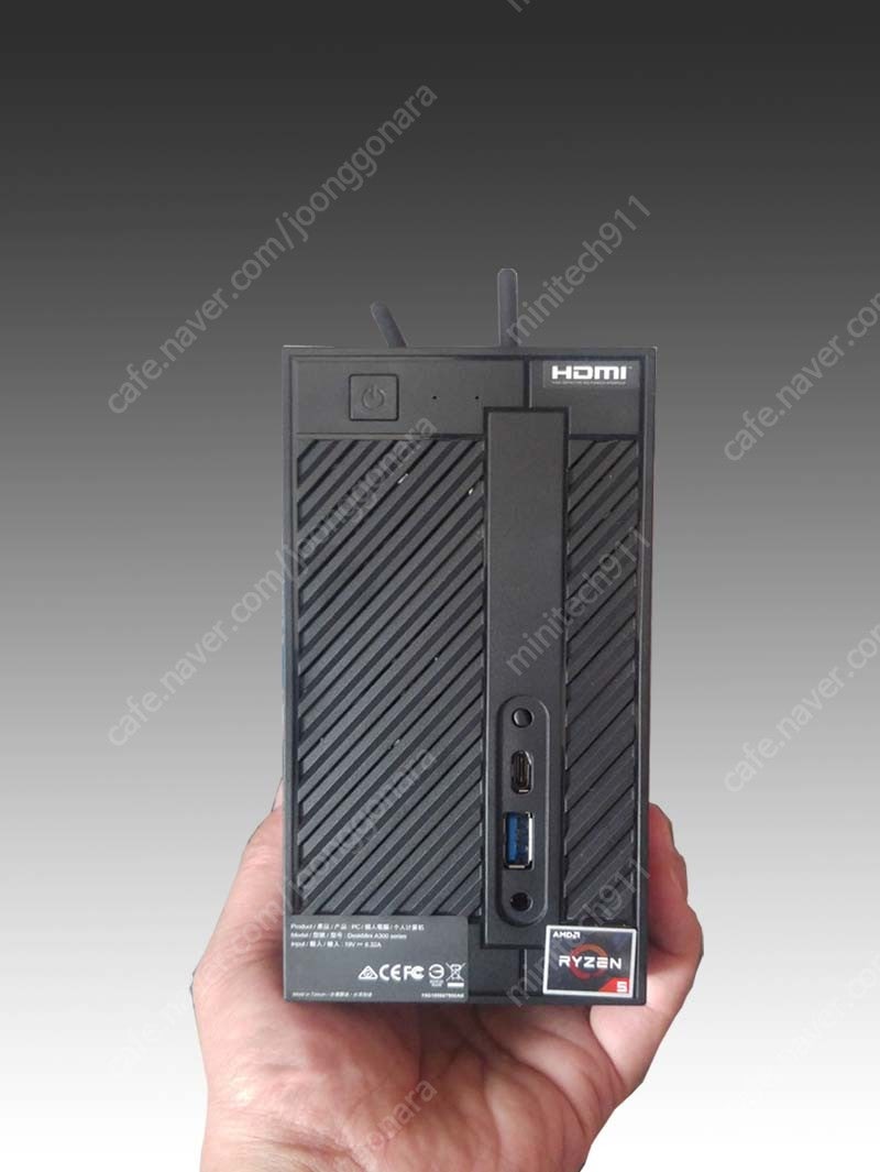 [판매]""미니PC걸작"" [라이젠5 2400G 신제품]8G/Nvme256G/퀴드코어8쓰레드.포토샆.일러스CS5/4K(UHD)/Hdmi/Wifi/Bluethoosh