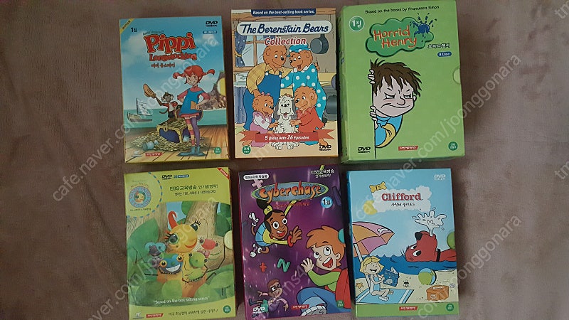 영어책 DVD; clifford클립보드3종, the berenstain nears베런스타인베어즈5종, horrid ...--1