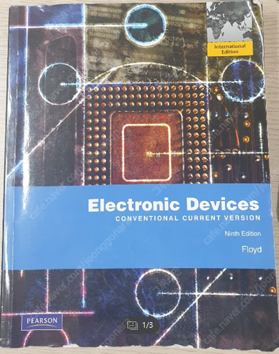 Electronic Devices Conventional Current Version -9th edition Floyd Pearson 아날로그회로 판매합니다.