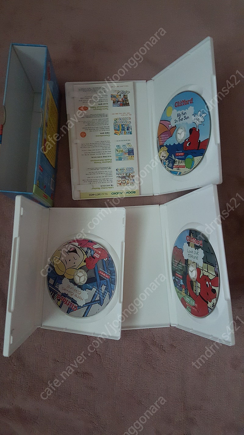 영어책 DVD; clifford클립보드3종, the berenstain nears베런스타인베어즈5종, horrid ...--2