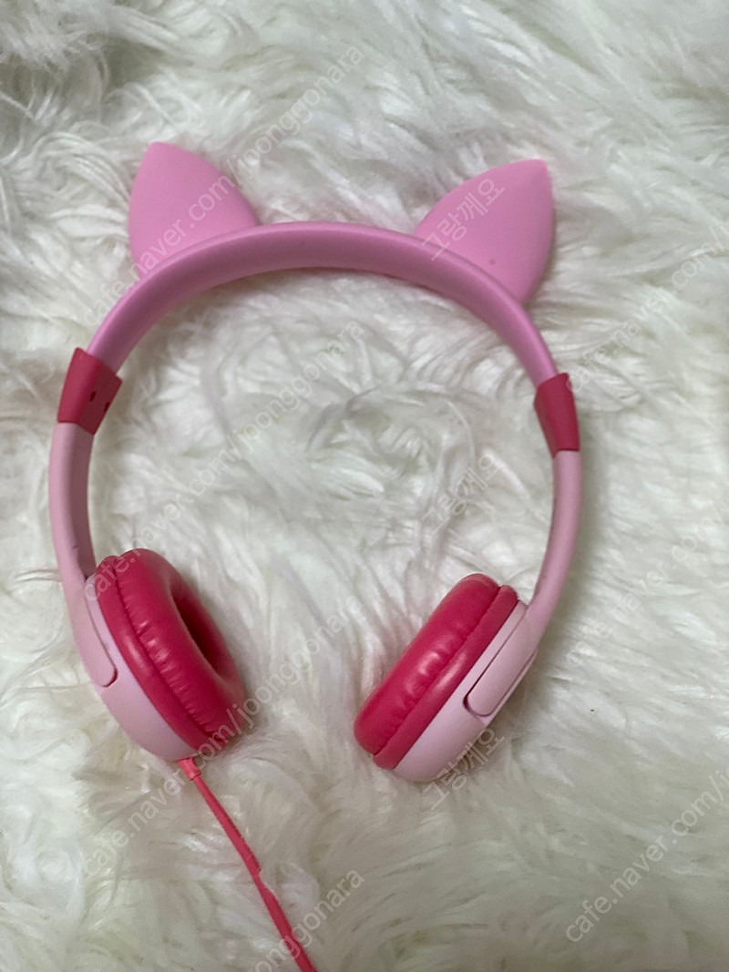 아이클레버 iClever 핑크 어린이 헤드폰