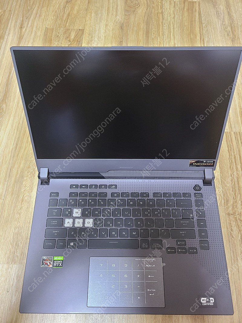 ASUS 노트북 ROG Strix G513QM ( RTX3060. 라이젠 4세대. RAM24GB. SSD1TB)