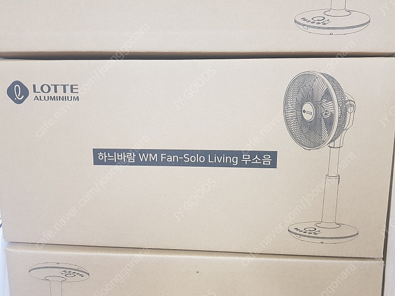 롯데 하늬바람 WM Fan-Solo Living 무소음