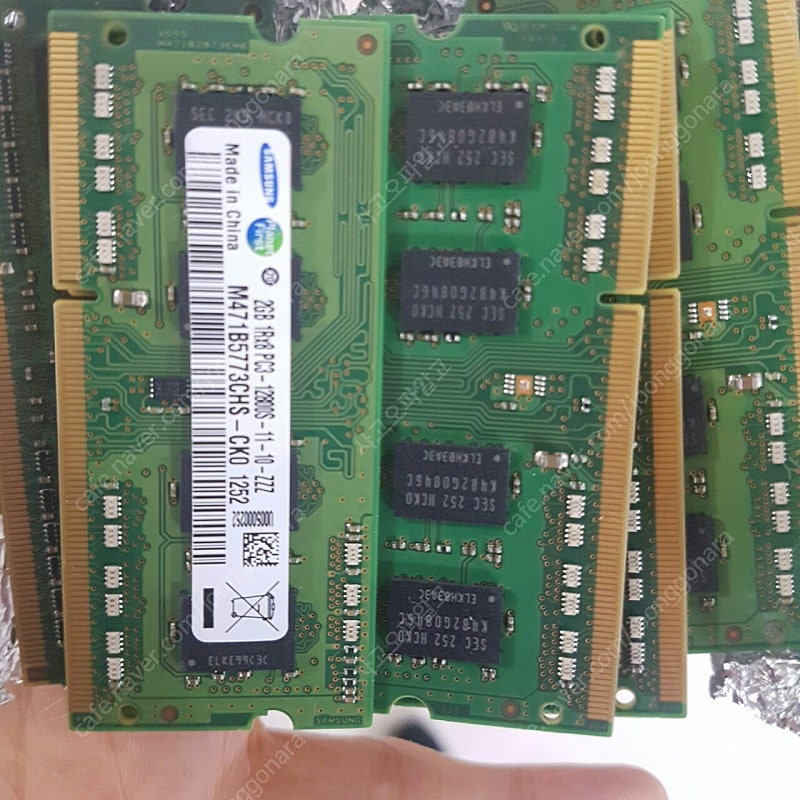 노트북 메모리 2GB 12800S 개당 7,000원